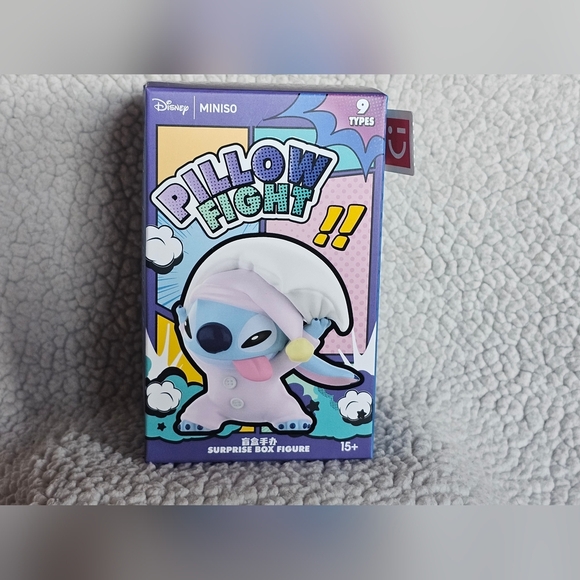 Other - Stitch Pillow Fight Blind Box – Sealed Miniso x Disney Figure
